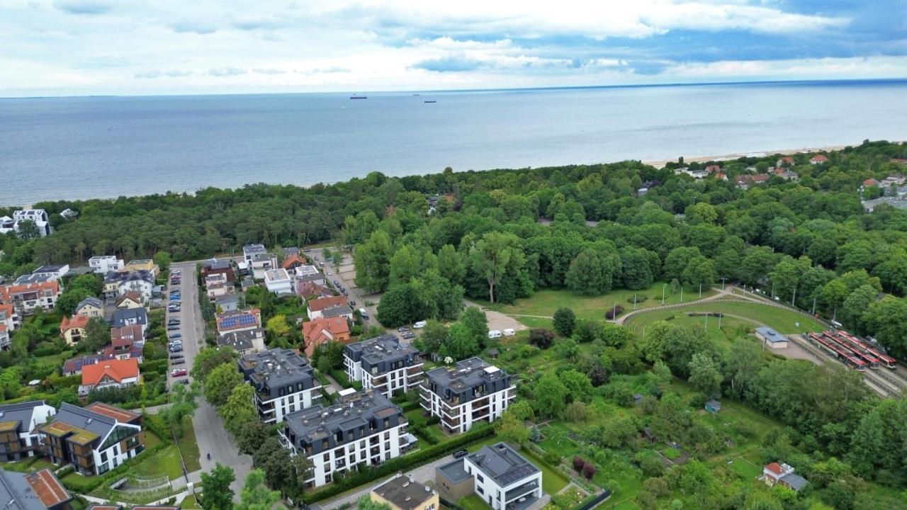 Ergo Jelitkowo Gdansk Sopot 600M Do Plazy Parking Apartment Exterior photo